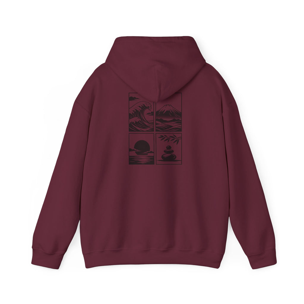 Zen Landscape - BasicPrint - Hoodie