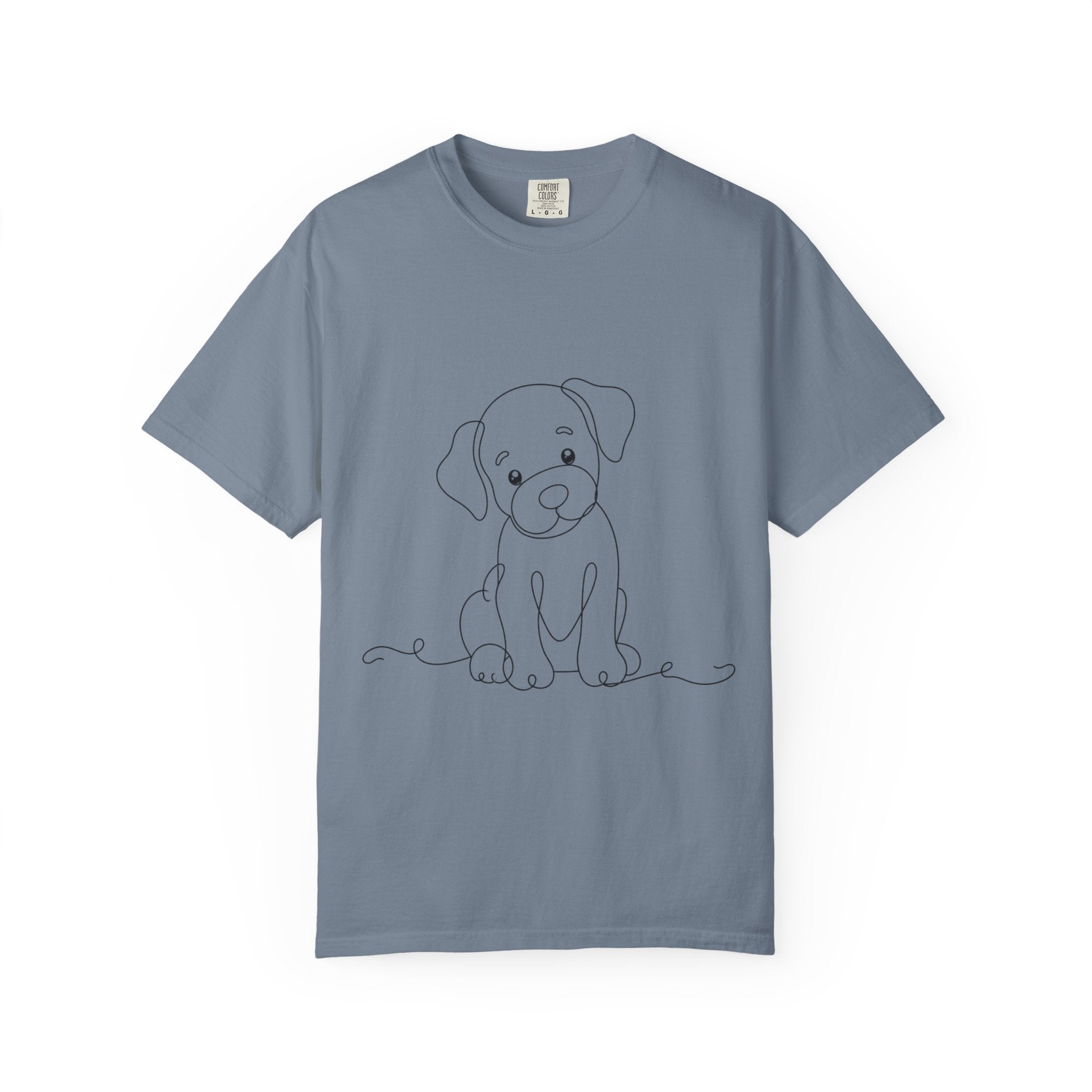 Puppy - LineArt - Graphic Tee