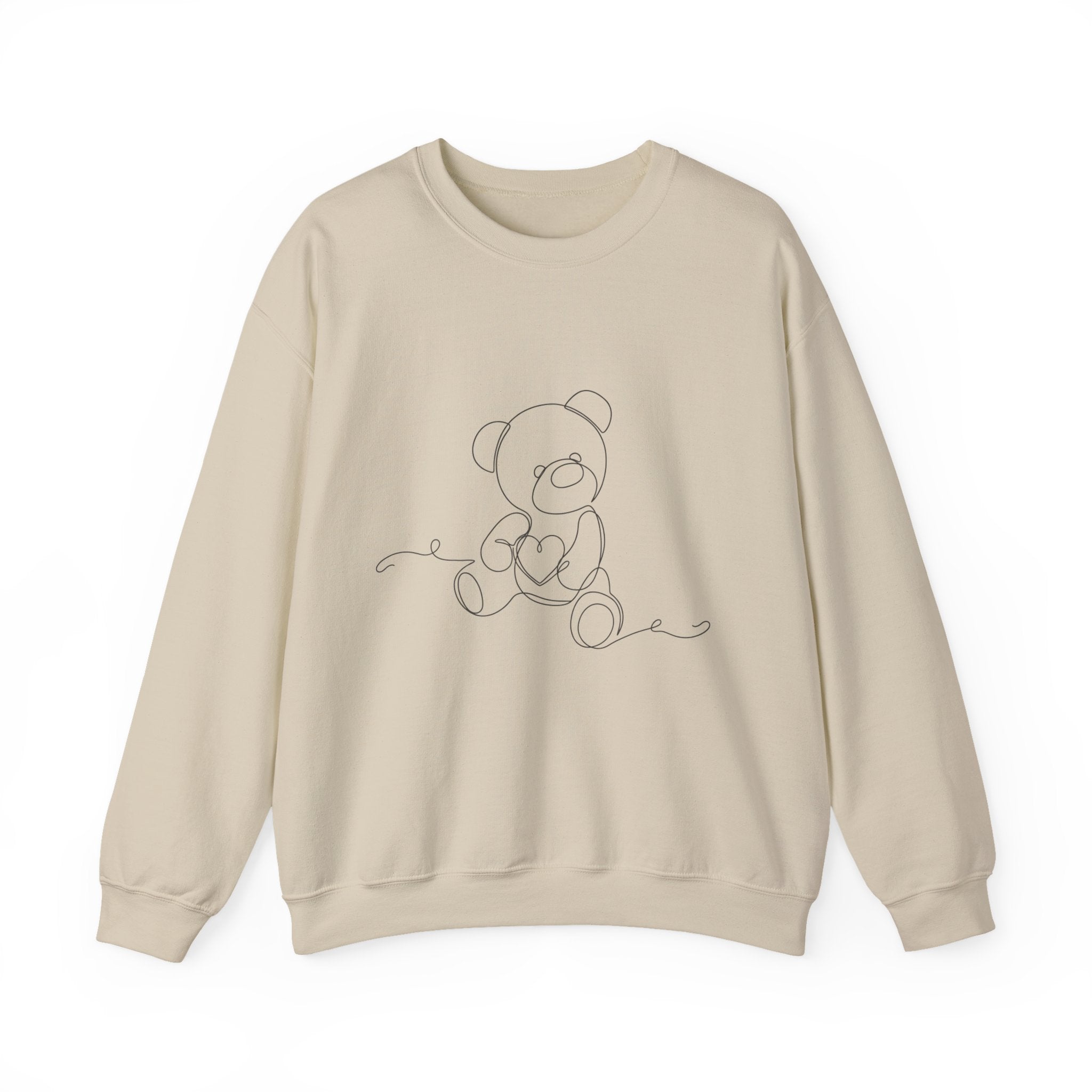 Teddy - LineArt - Crewneck Sweatshirt