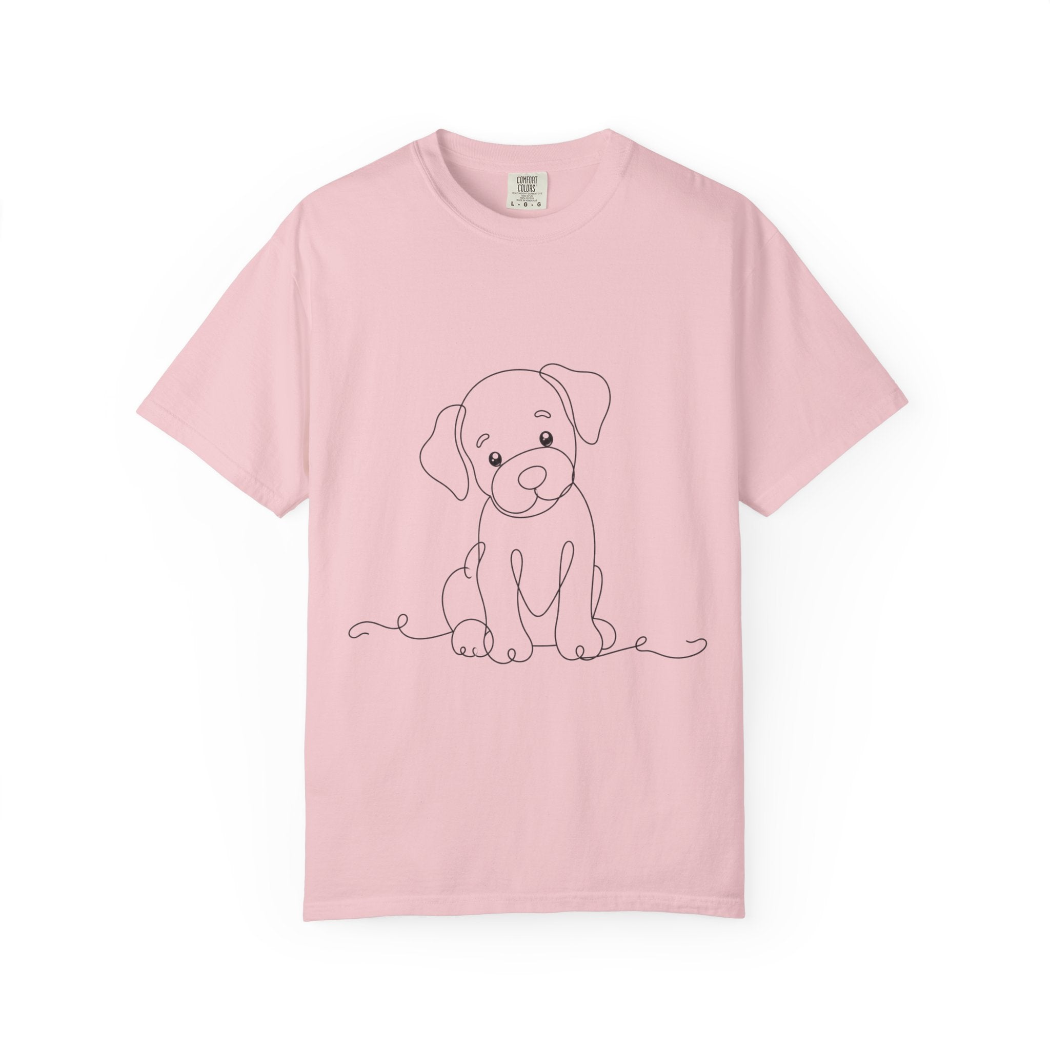 Puppy - LineArt - Graphic Tee