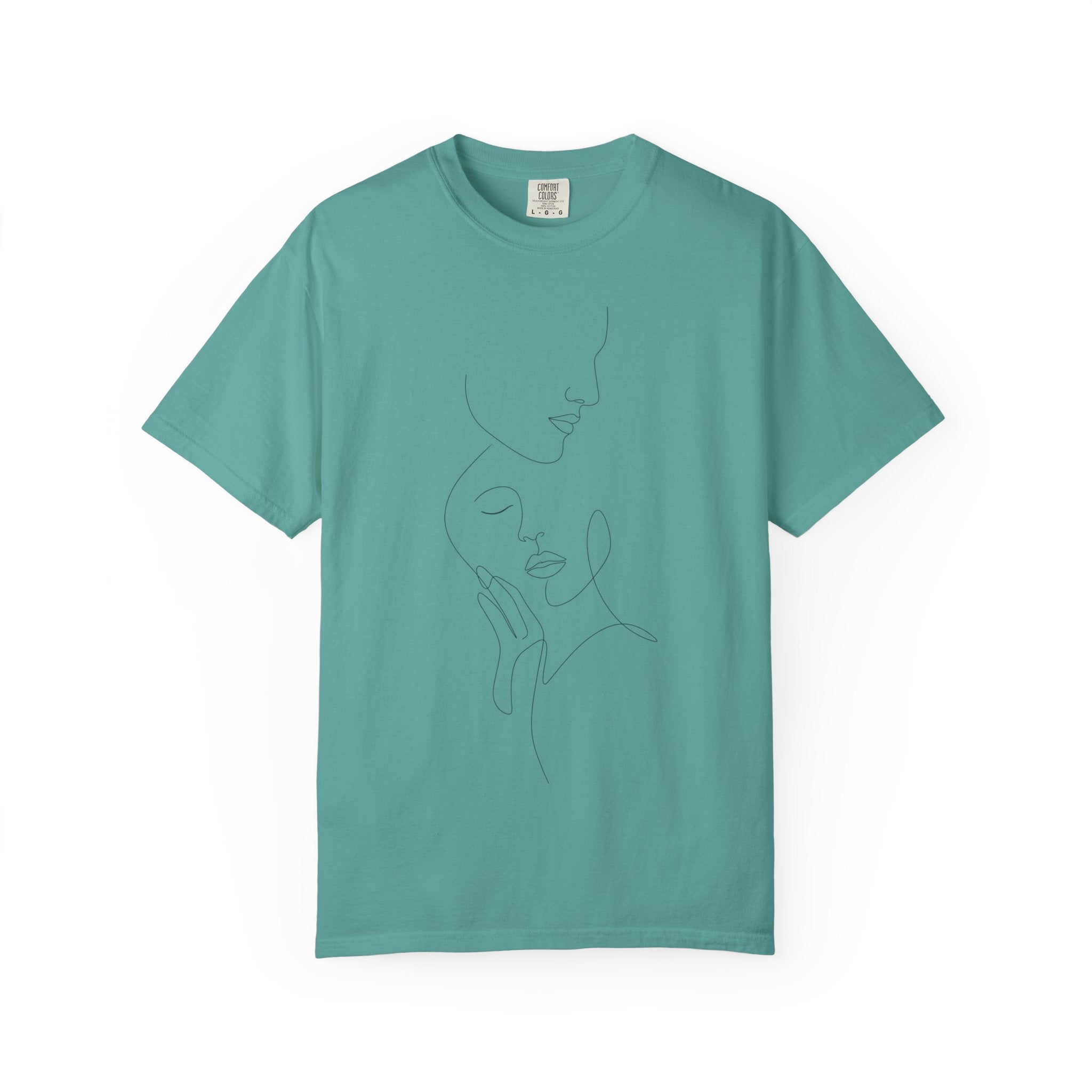 Minimalist Faces - LineArt - Graphic Tee