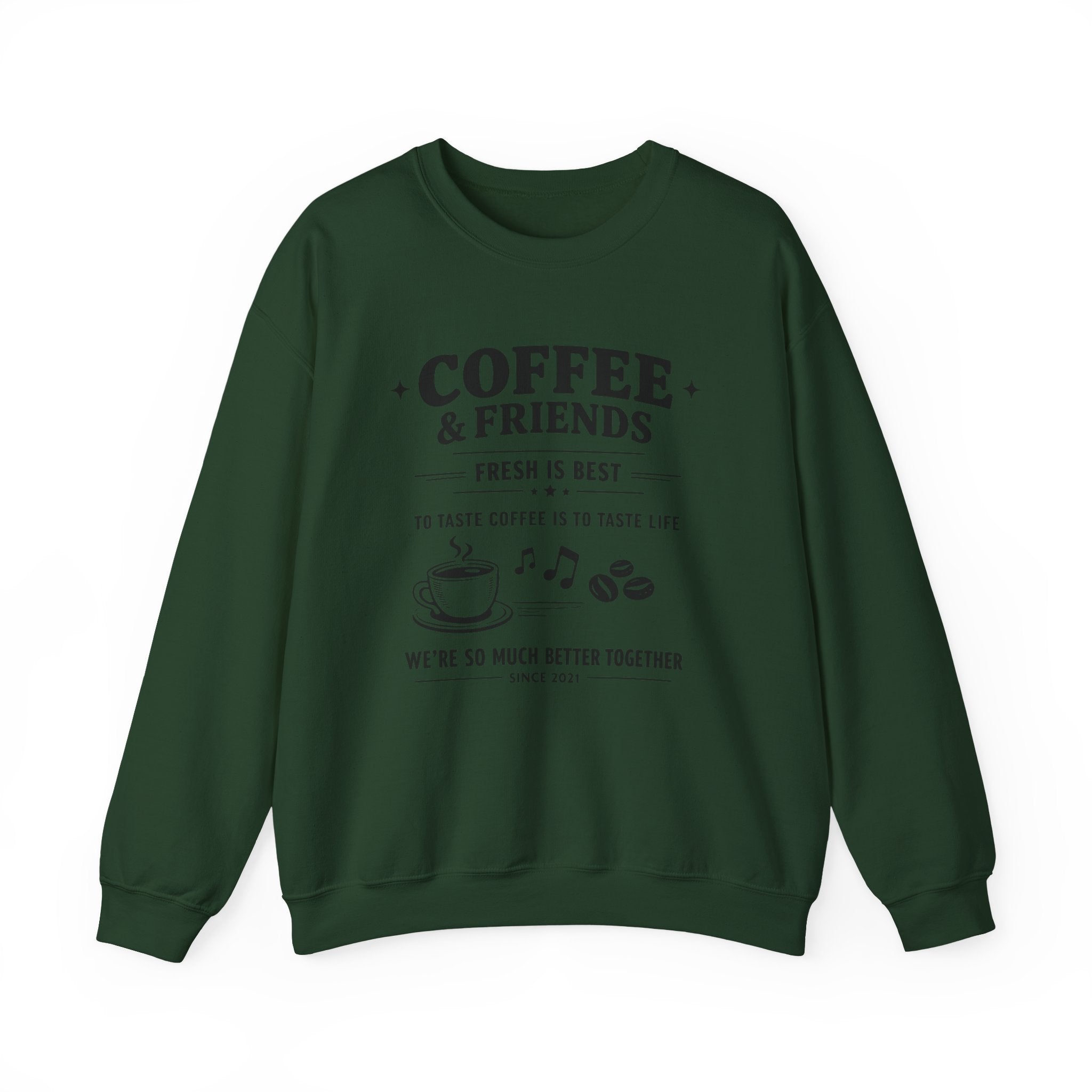 Coffee - BasicPrint - Crewneck Sweatshirt