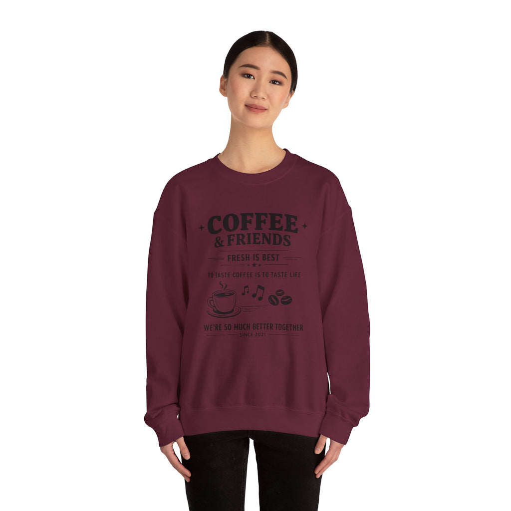 Coffee - BasicPrint - Crewneck Sweatshirt