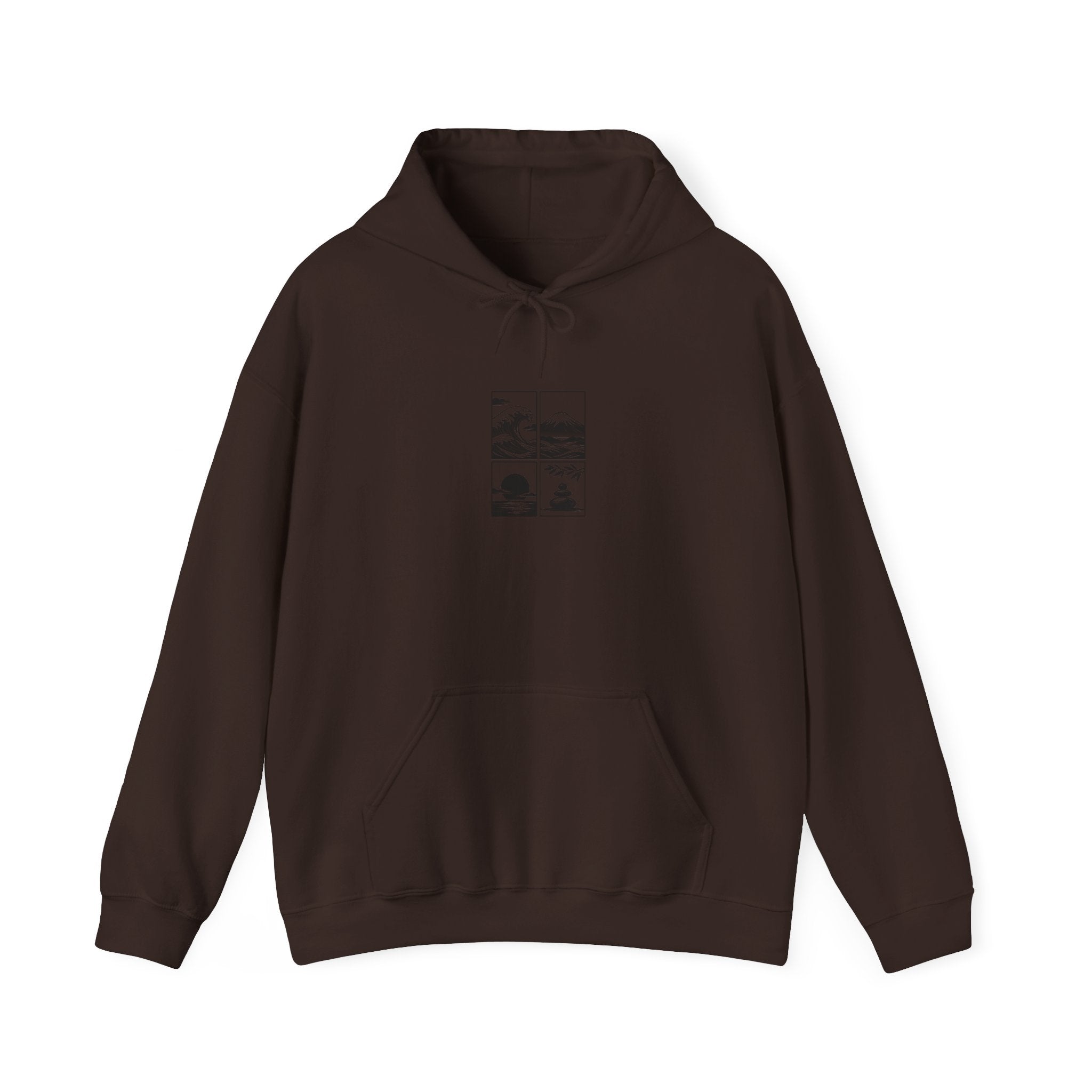 Zen Landscape - BasicPrint - Hoodie