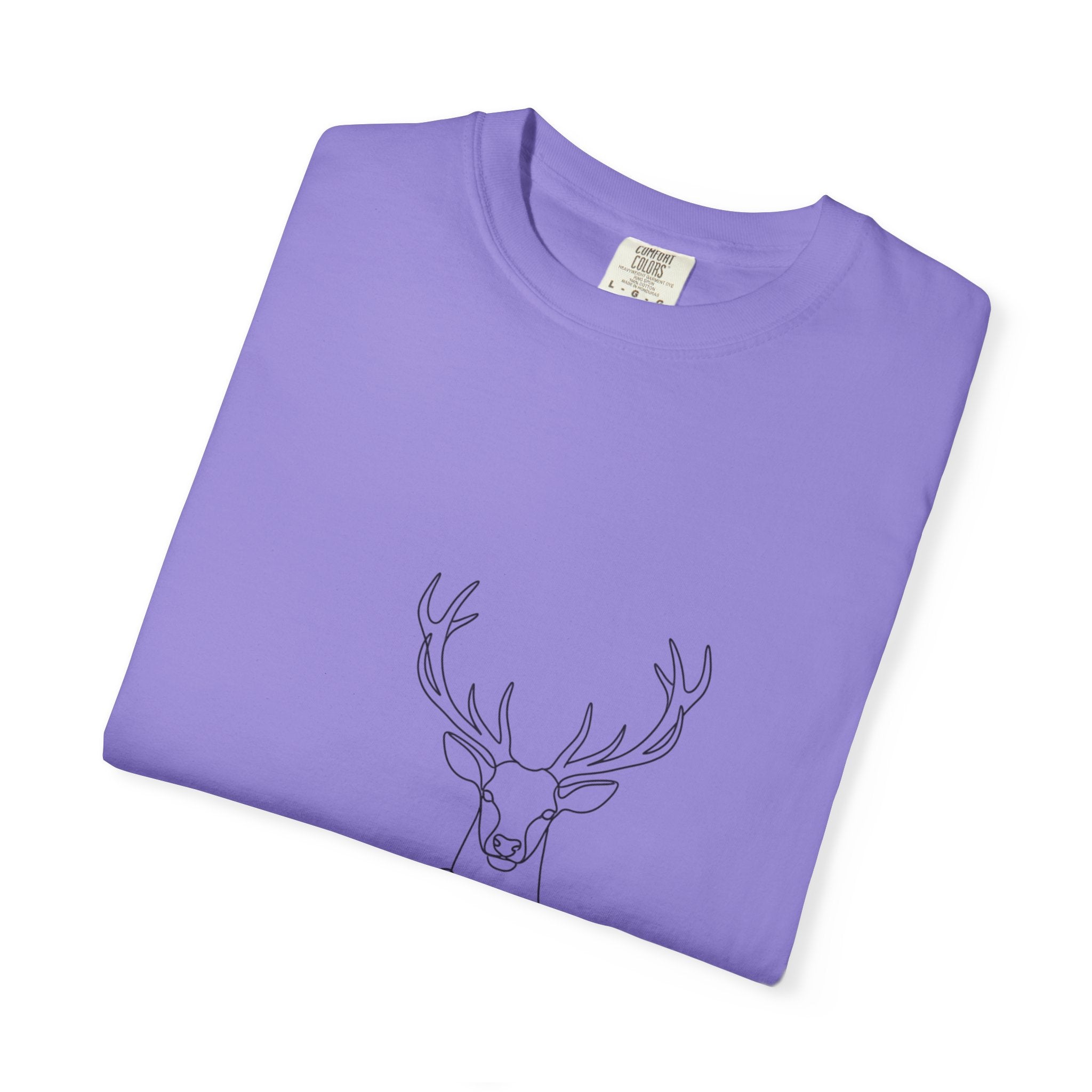 Deer - LineArt - Graphic Tee