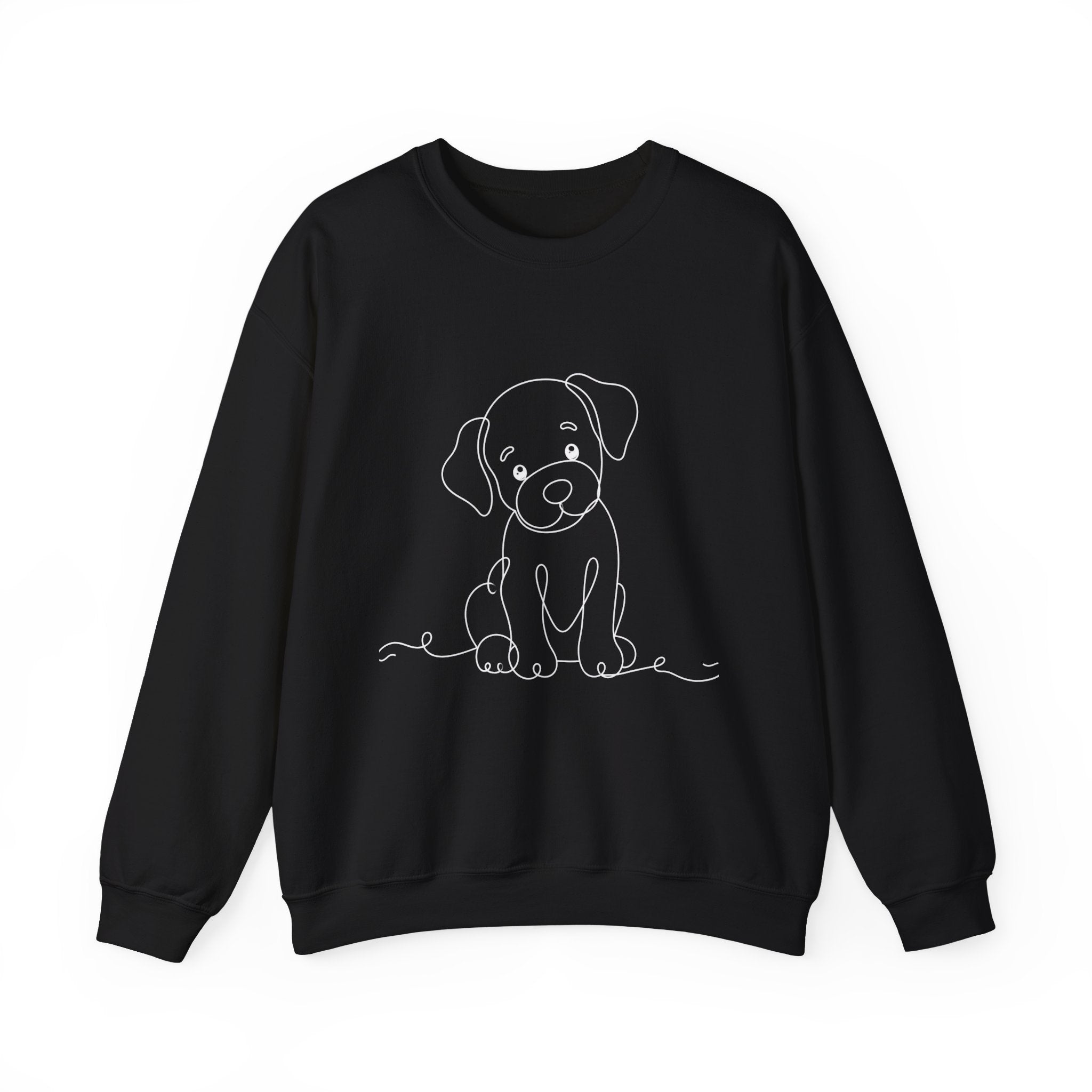 Puppy - LineArt - Crewneck Sweatshirt