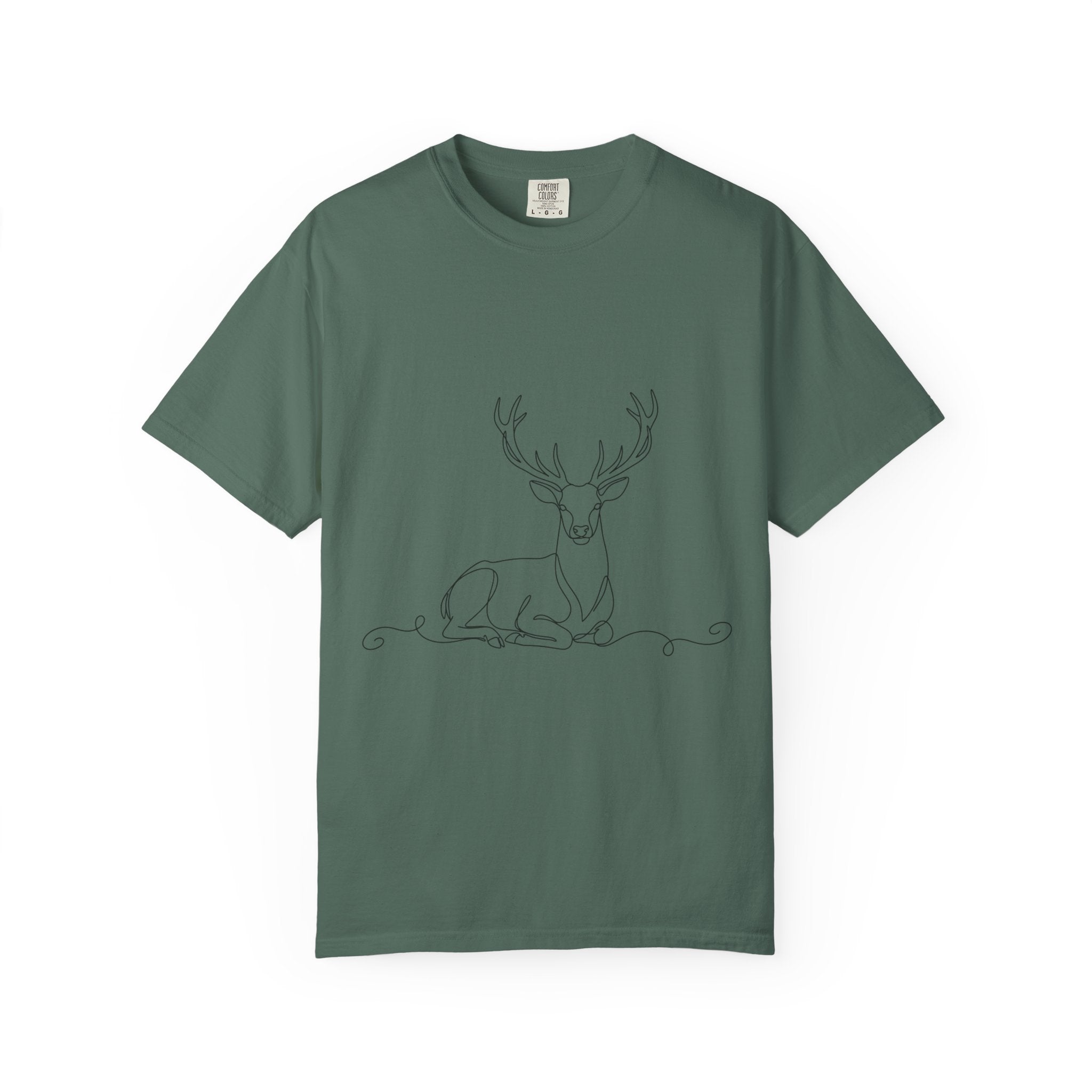 Deer - LineArt - Graphic Tee