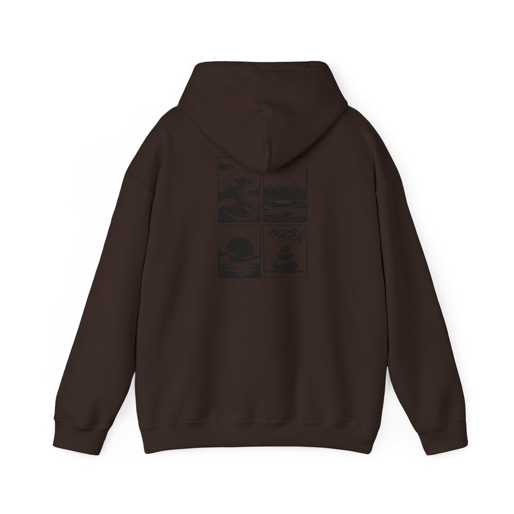 Zen Landscape - BasicPrint - Hoodie