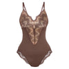 Breathable Lace Shapewear - Brown