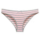 Striped Bow Thong Panties