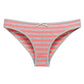 Striped Bow Thong Panties